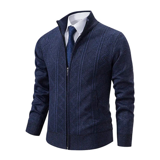 Richard | Men's Zip-Up Cardigan Sweater
