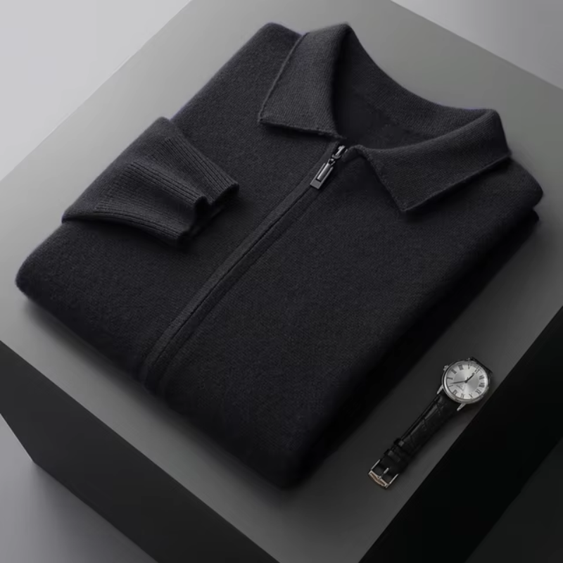 Robert | Men's Zip Up Sweater